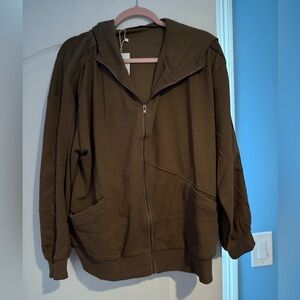 Athmile Hooded Jacket Size Large NWT